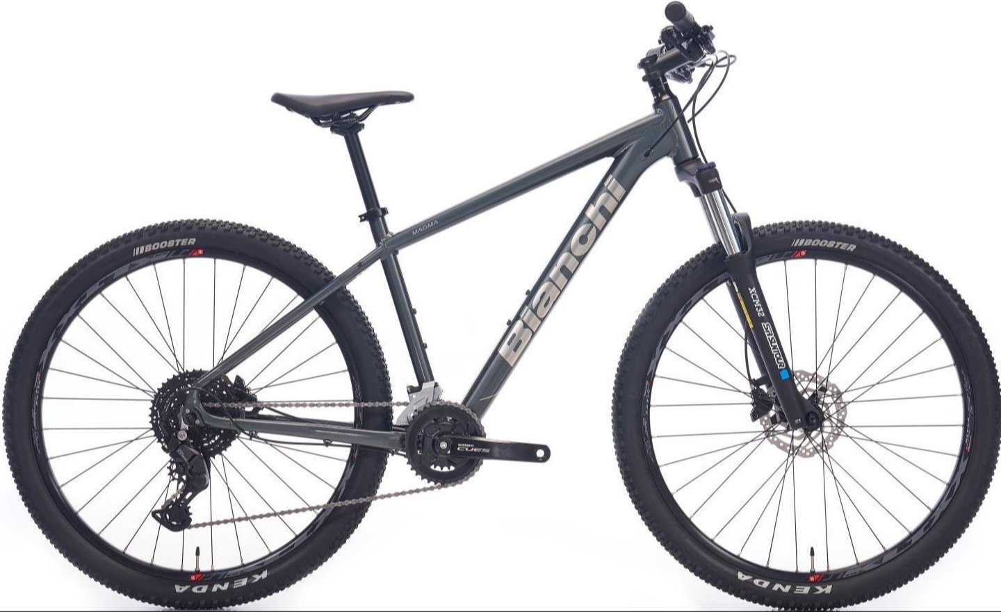 Bianchi Magma Hidrolik Fren 18 Vites 27.5 Jant Dağ Bisikleti Koyu Gri-Gümüş 38 cm