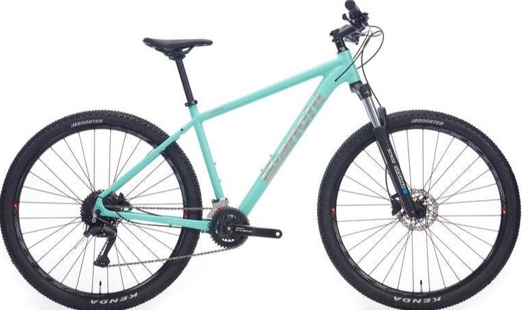 Bianchi Magma Hidrolik Fren 18 Vites 29 Jant Dağ Bisikleti Celeste -Gümüş 53 cm