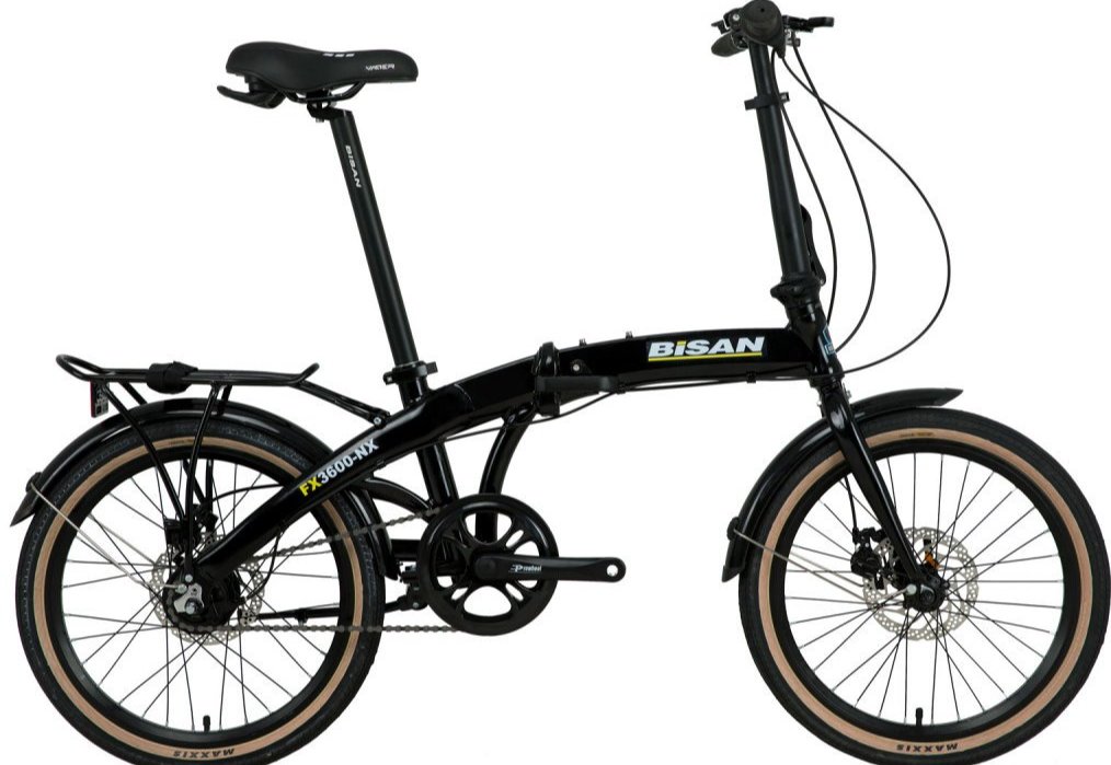 Bisan Fx3600 Nx7 Katlanır Bisiklet Siyah