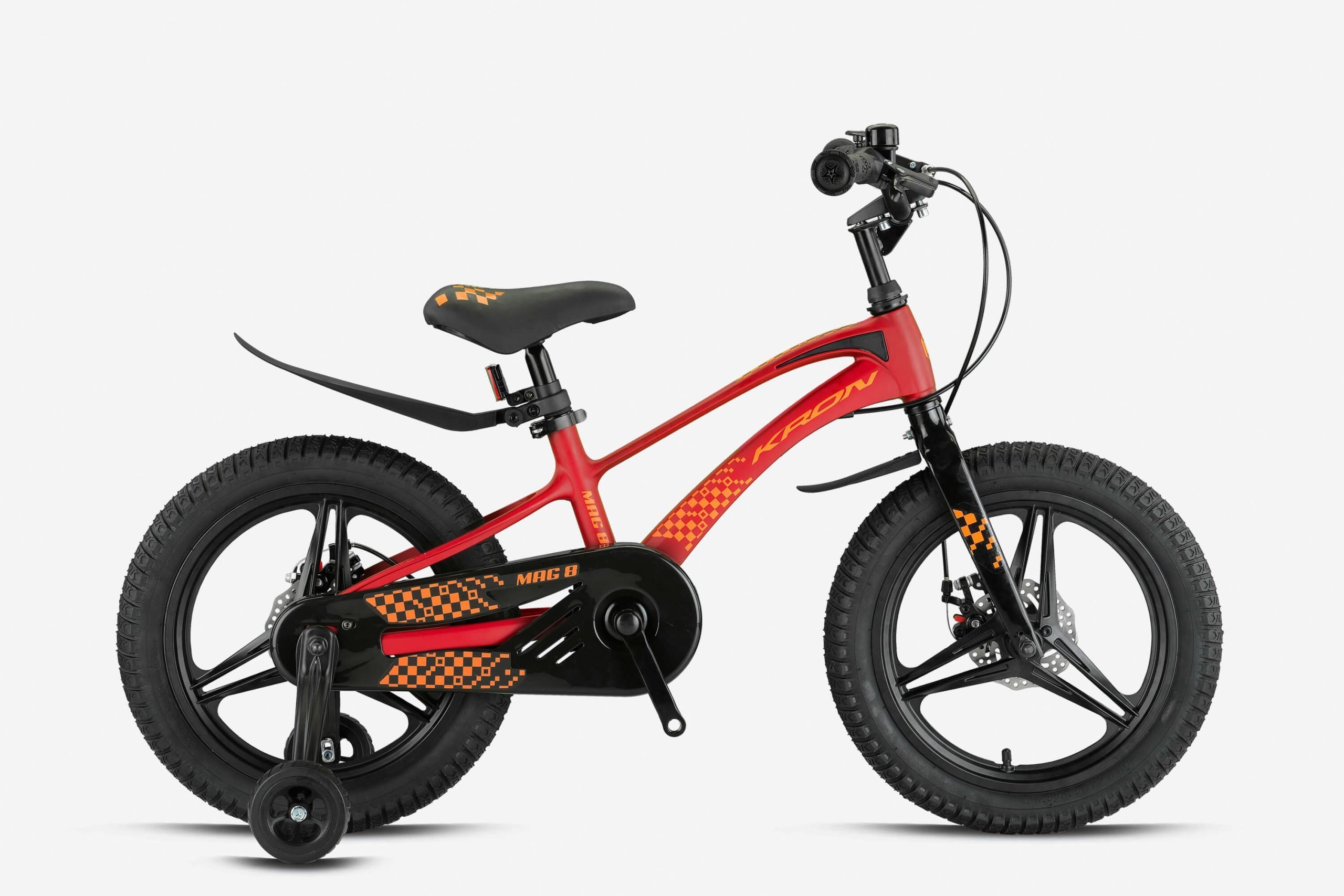 Kron Mag8 16 Jant Mekanik Disk Çocuk Bisikleti Pembe-Toz Pembe