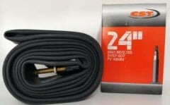 Bisiklet İç Lastik 24X1.75/2.125 48mm FV İnce Sibop Cst