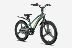 Kron Mag8 16 Jant Mekanik Disk Çocuk Bisikleti Haki-Sarı