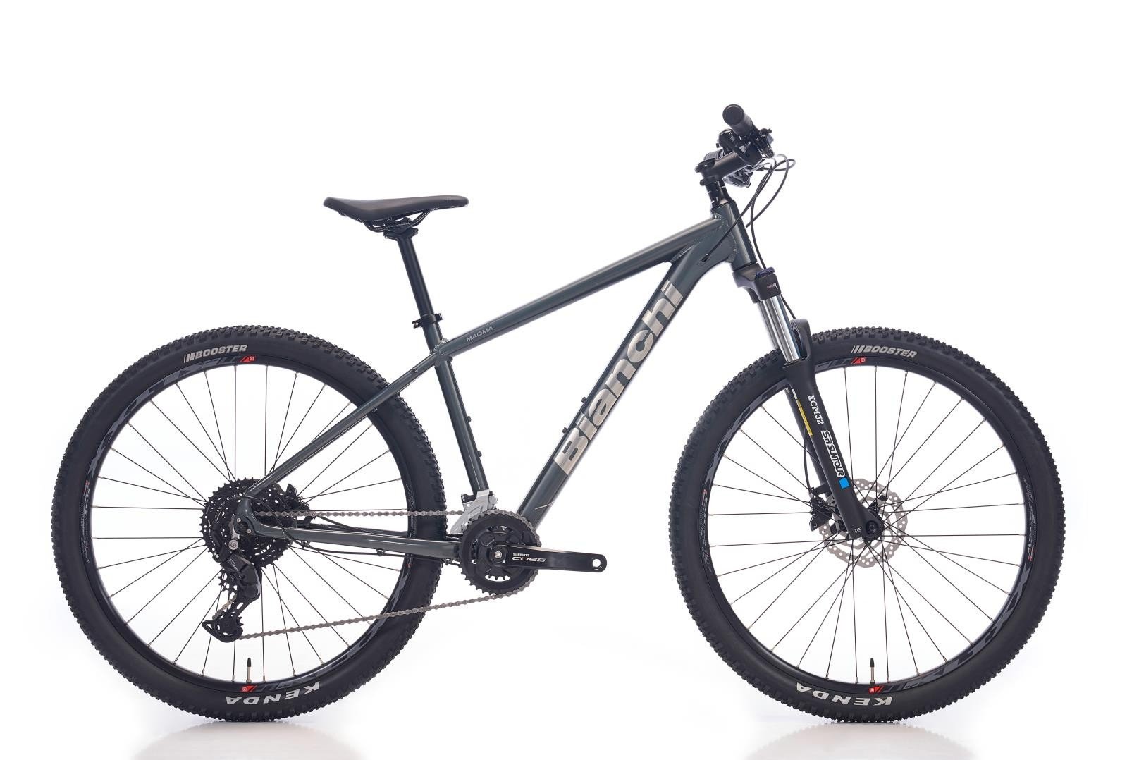 Bianchi Magma Hidrolik Fren 18 Vites 27.5 Jant Dağ Bisikleti Koyu Gri-Gümüş 48 cm