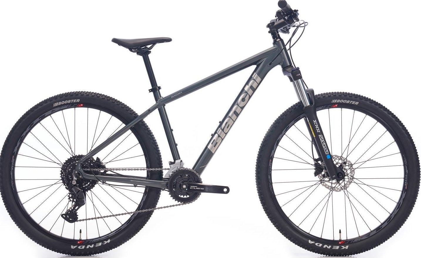 Bianchi Magma Hidrolik Fren 18 Vites 27.5 Jant Dağ Bisikleti Koyu Gri-Gümüş 48 cm