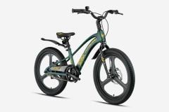 Kron Mag8 20 Jant Mekanik Disk Çocuk Bisikleti Haki-Sarı