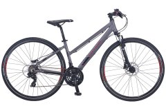 Salcano City Life 21S Unisex Hidrolik Fren 28 Jant Şehir Bisikleti Pembe-Siyah 41 cm