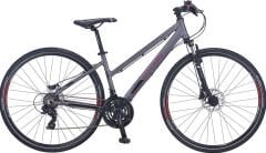 Salcano City Life 21S Unisex Hidrolik Fren 28 Jant Şehir Bisikleti Pembe-Siyah 41 cm