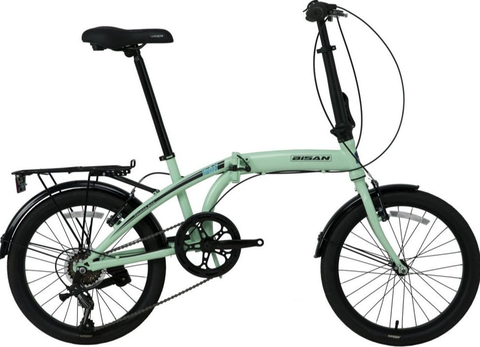 Bisan Twin S Katlanır Bisiklet Mint Yeşili