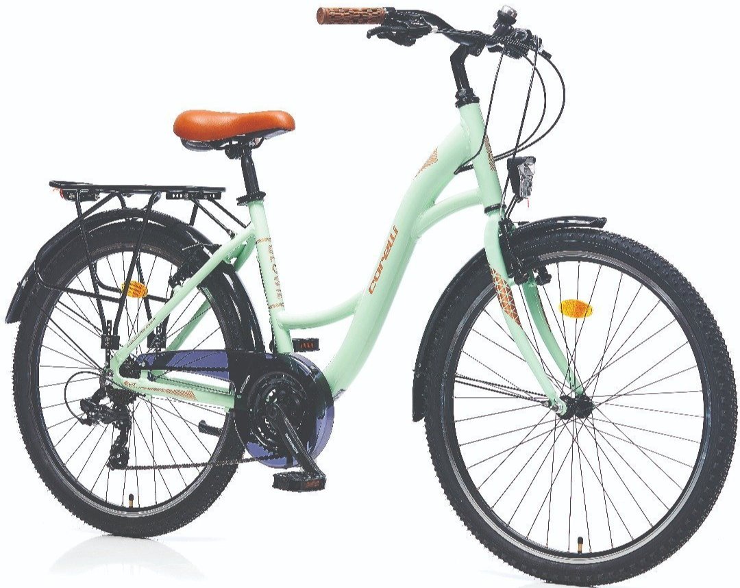 Corelli Glowie 28 Jant Şehir Bisikleti Mint Yeşil