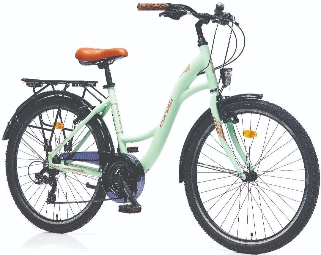 Corelli Glowie 28 Jant Şehir Bisikleti Mint Yeşil