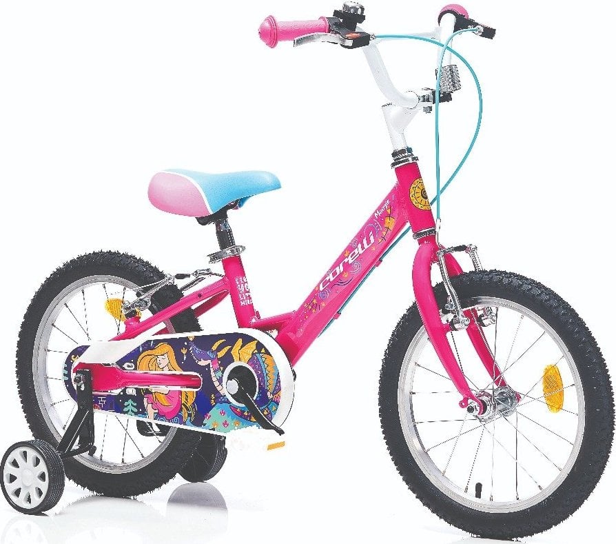 Corelli Moogie 16 Jant Çocuk Bisikleti Beyaz-Pembe