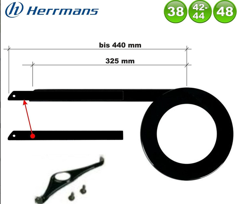 Zincir Muhafaza Kapağı 42-44 T Herrmans