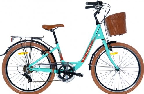 Peugeot C13 24 Jant Şehir Bisikleti Celeste