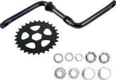 Aynakol Amerikan 36T 127mm Siyah