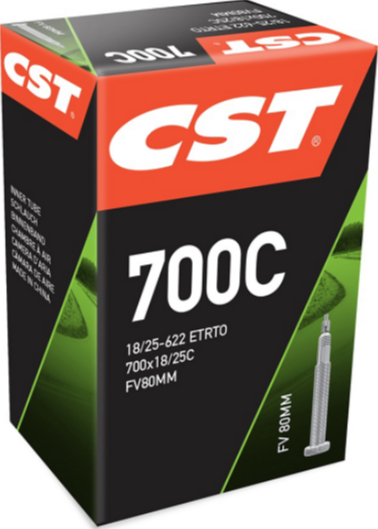 İç Lastik 700x18/25C İnce Sibop 80 mm CST