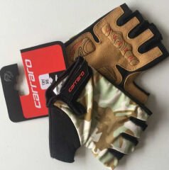 Eldiven Kısa Parmak Kamuflaj Carraro