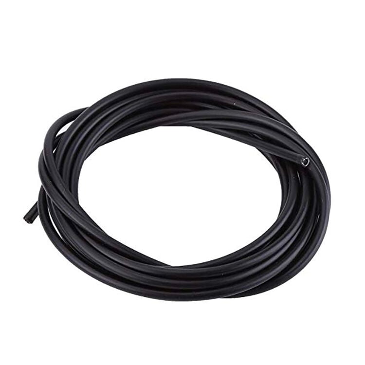 Vites Kablosu  Metrelik Teflonlu 4mm Siyah  20mt