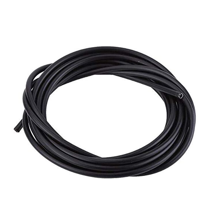 Vites Kablosu  Metrelik Teflonlu 4mm Siyah  20mt