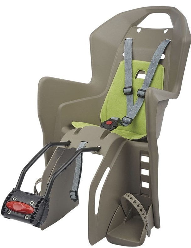 Çocuk Taşıyıcı Bisiklet Koltuğu Bagaj Bağlantılı Polisport Koolah FF Kahverengi