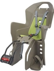 Çocuk Taşıyıcı Bisiklet Koltuğu Bagaj Bağlantılı Polisport Koolah FF Kahverengi