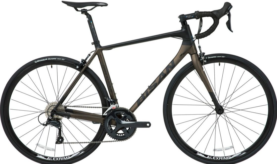 Bisan Grand Tour Eco Claris Siyah-Gri 52 cm