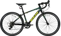 Bisan Rx9000 24 Jant Yol Bisikleti Siyah-Sarı/Mavi 36 cm