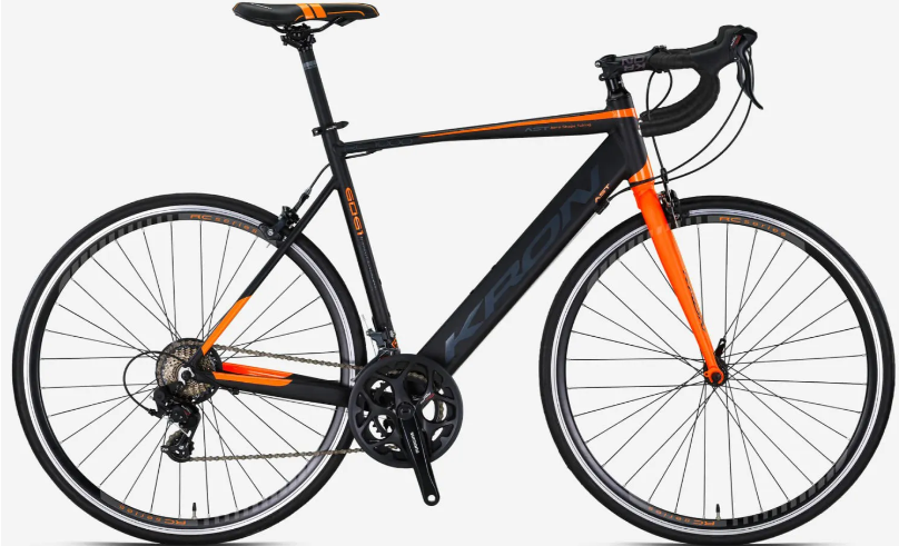 Kron RC 1000 28 Jant Yol Bisikleti Mat Siyah-Neon Turuncu 54 cm