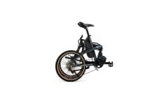 Bisan E-Folding Strike Gri-Sarı Katlanır Elektrikli Bisiklet