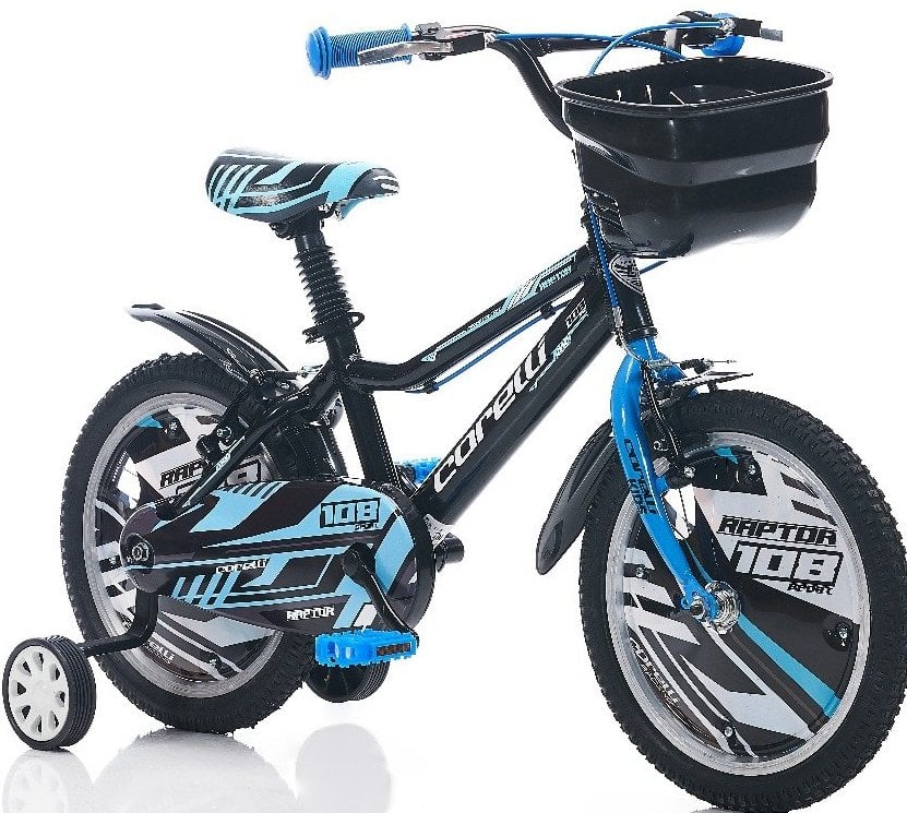 Corelli Raptor 16 Jant Bisiklet Siyah-Mavi