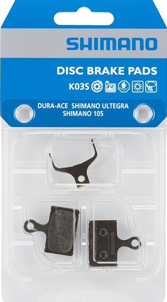 Disk Balata G03A Resin pabuç ve çatal pimli yay Shimano