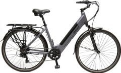 Bisan Moon 28 Jant Elektrikli Şehir Bisikleti Gri