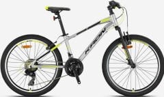 Kron XC 75 Disk Fren 24 Jant Erkek Çocuk Bisikleti Gri-Neon Sarı