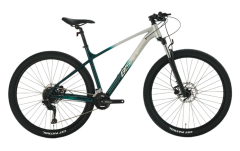 Bisan BOLD 9.2 HD 2X9 Vites 29 Jant Dağ Bisikleti Koyu Yeşil-Gri 48cm