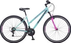 Salcano City Lily V Fren 28 Jant Şehir Bisikleti Turkuaz-Pembe (Teşhir Ürün)