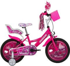 Bisan Rose 16 Jant Çocuk Bisikleti Pembe