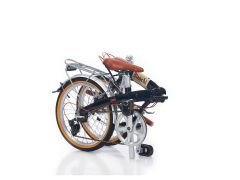 Bianchi New Vintage 20 Jant Katlanır Bisiklet Siyah