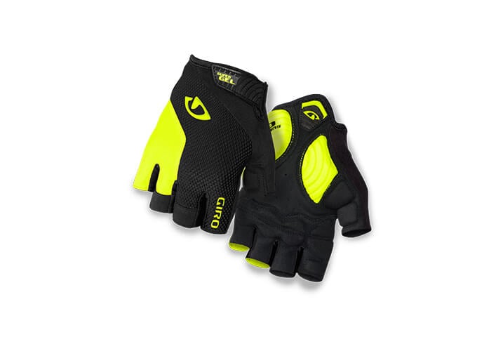 Eldiven Kısa Parmak Strade Dure Super Gel Giro Siyah/Sarı