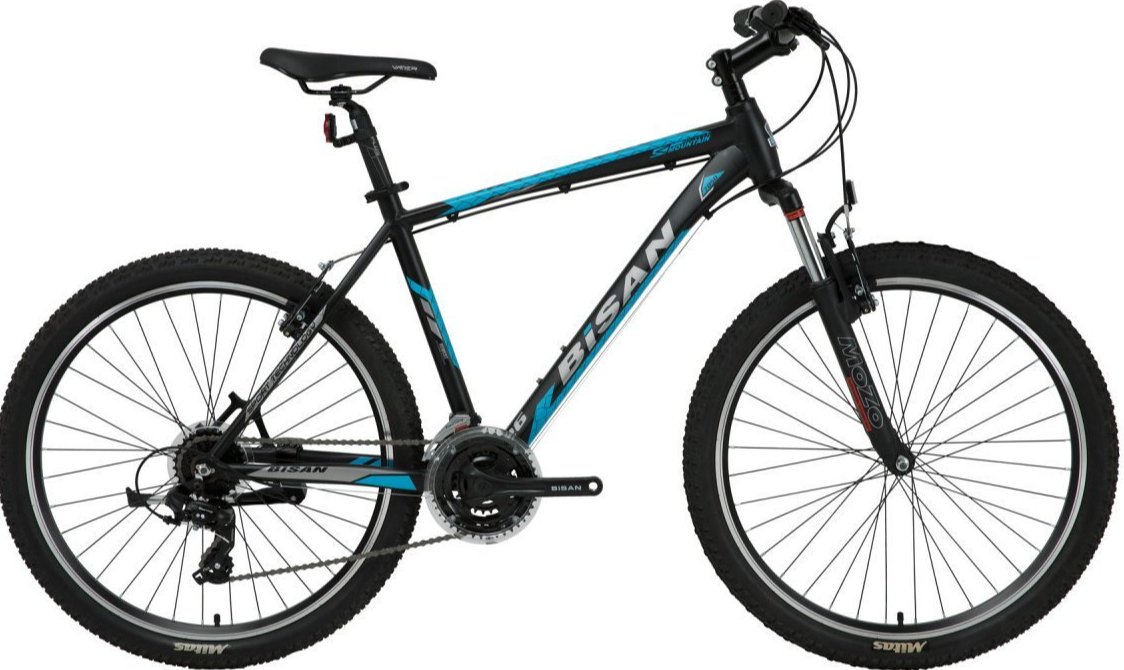 Bisan MTX 7050  27.5 Jant Dağ Bisikleti Siyah-Yeşil 48 cm