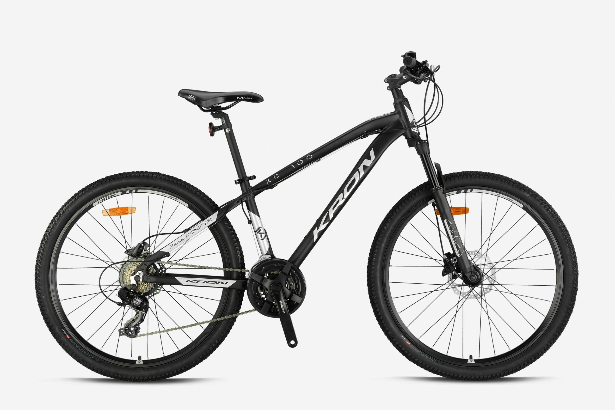 Kron XC100 Hidrolik Disk 24 Jant Dağ Bisikleti Mat Siyah-Gri