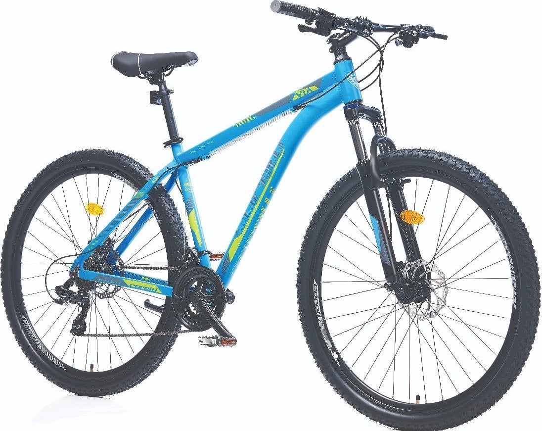 Corelli Via 2.0 26 Jant Mekanik Disk Fren Dağ Bisikleti Mavi-Yeşil