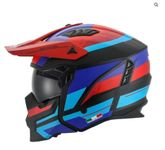 Kask Fullface X1 Seul Track Sway Siyah-Kırmızı-Mavi XXL