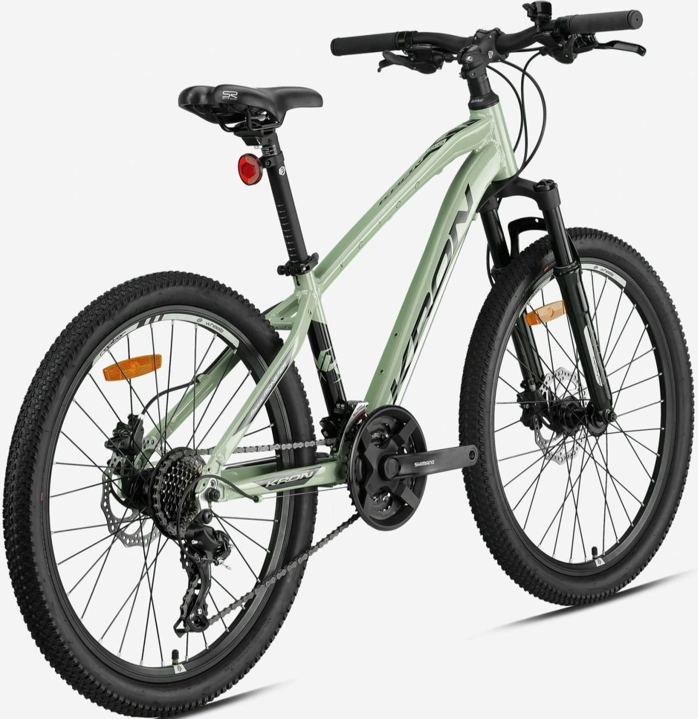 Kron XC 100 Hidrolik Fren 29 Jant Dağ Bisikleti Parlak Bej-Parlak Siyah 48 cm