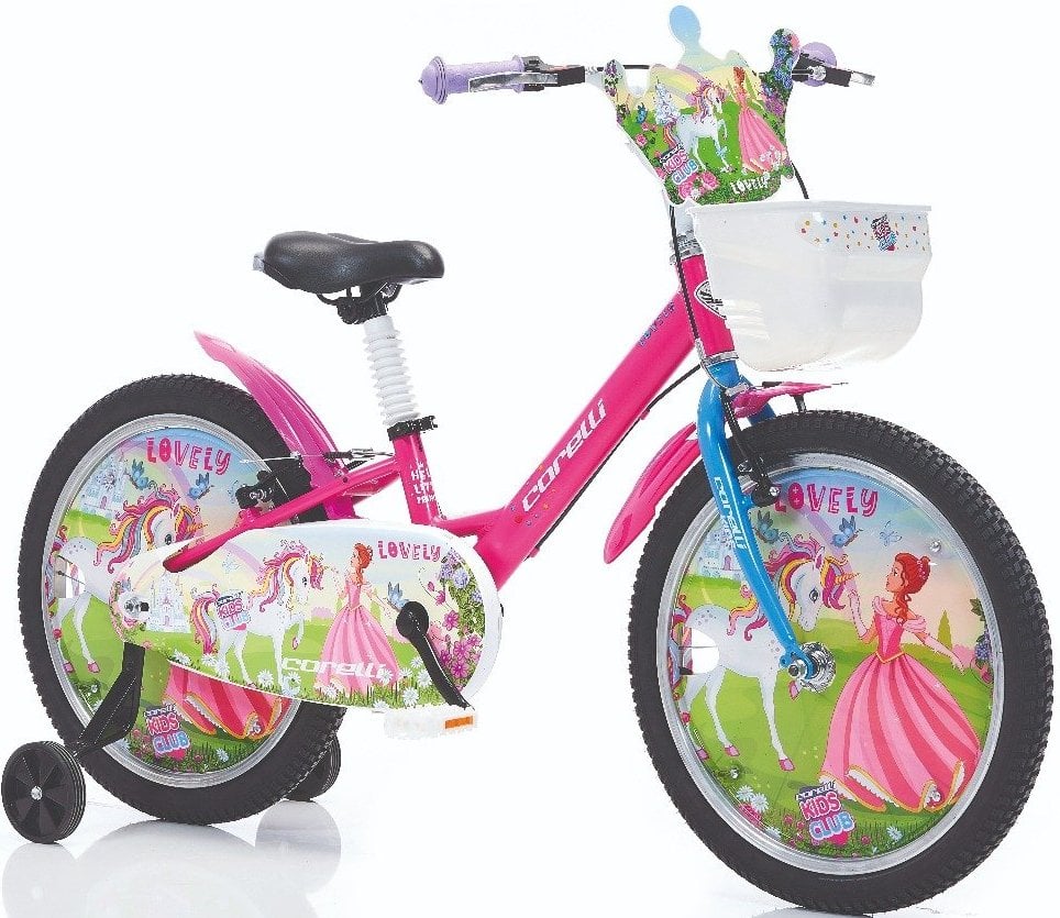 Corelli Lovely 16 Jant Bisiklet Pembe-Mavi