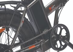 Corelli Voniq 20 Jant Katlanabilir Fat Bike Elektrikli Bisiklet Siyah