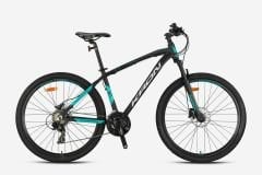 Kron XC 100 Hidrolik Fren 29 Jant Dağ Bisikleti Mat Siyah-Turkuaz 48 cm