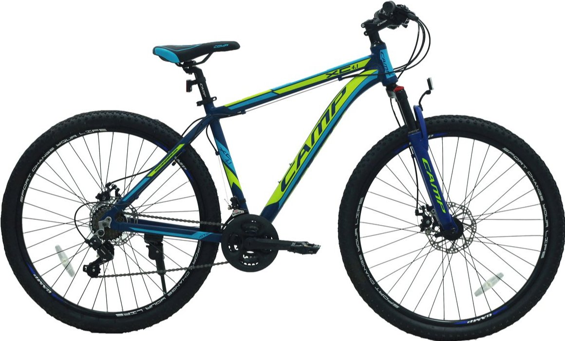 Camp Xc 4.2 Mekanik Disk 29 Jant Dağ Bisikleti Mavi-Yeşil 46 cm