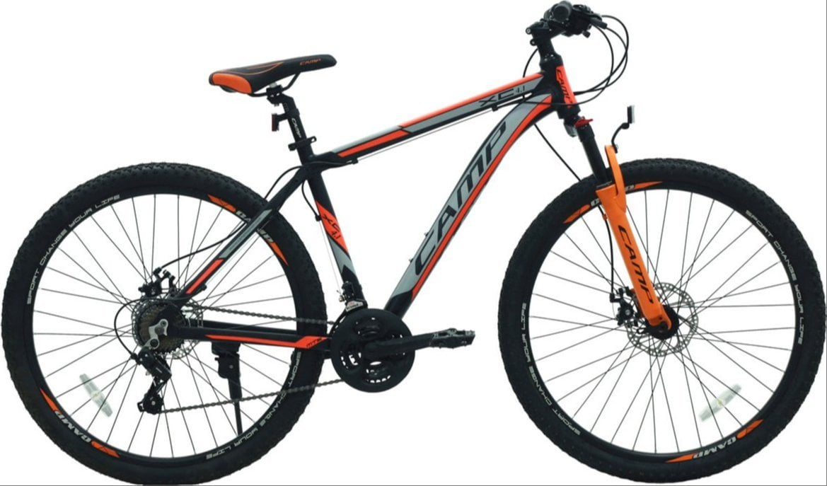 Camp Xc 4.1 Mekanik Disk 27.5 Jant Dağ Bisikleti Siyah-Kırmızı 46 cm