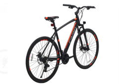 Camp Trekking Mekanik Disk 28 Jant Bisikleti Siyah-Kırmızı