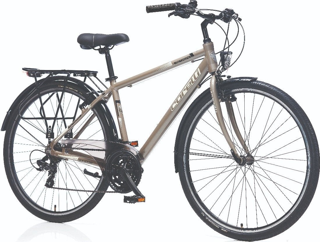 Corelli Retropol-M 28 Jant Şehir Bisikleti Mavi-Yeşili/Krem 46 cm