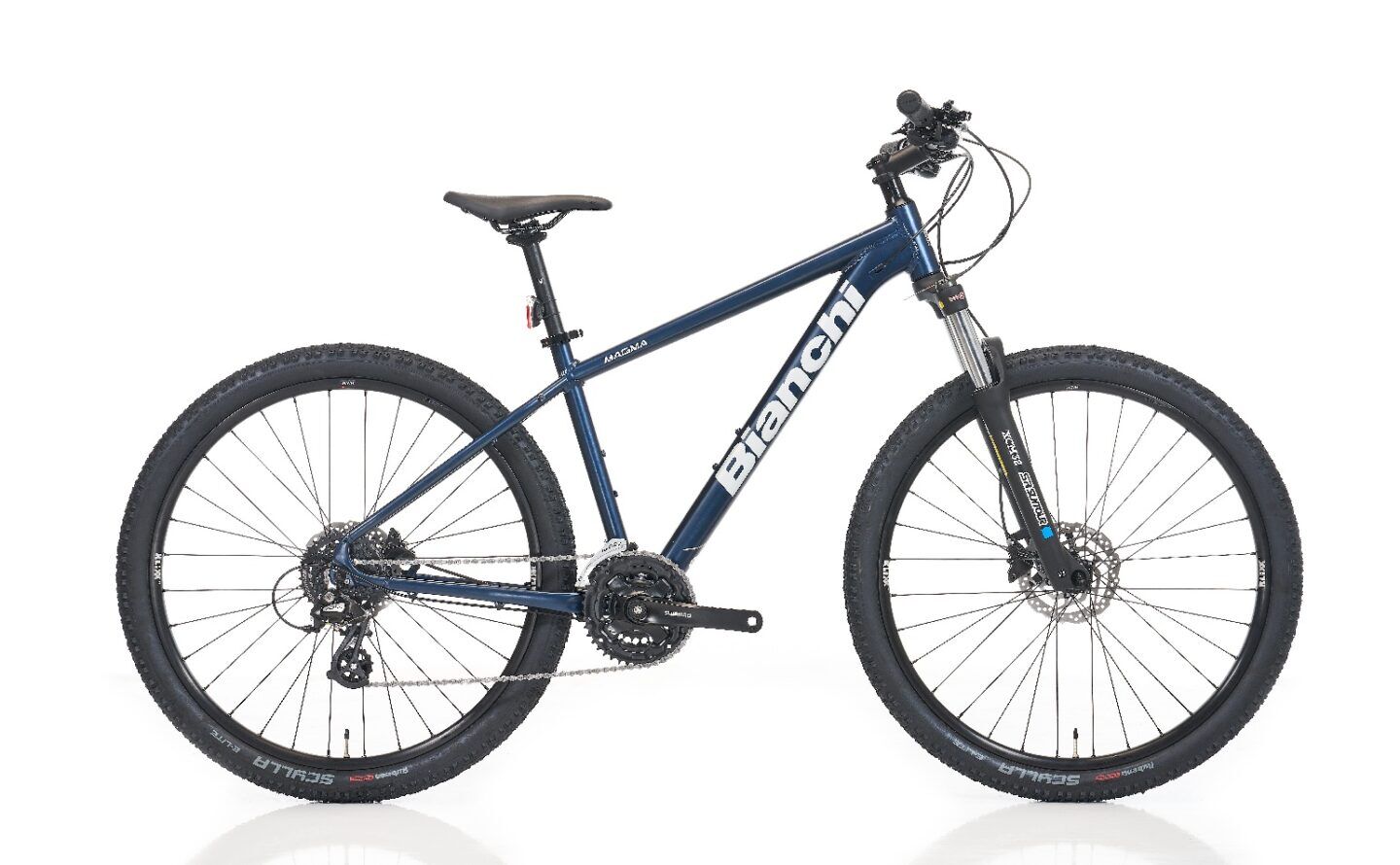 Bianchi Magma Hidrolik Fren 24 Vites Altus 27.5 Jant Dağ Bisikleti Lacivert-Gümüş 38 cm